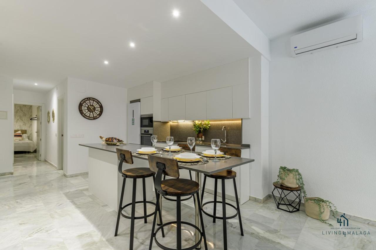 شقة Living4Malaga Malaga Centre Premium المظهر الخارجي الصورة